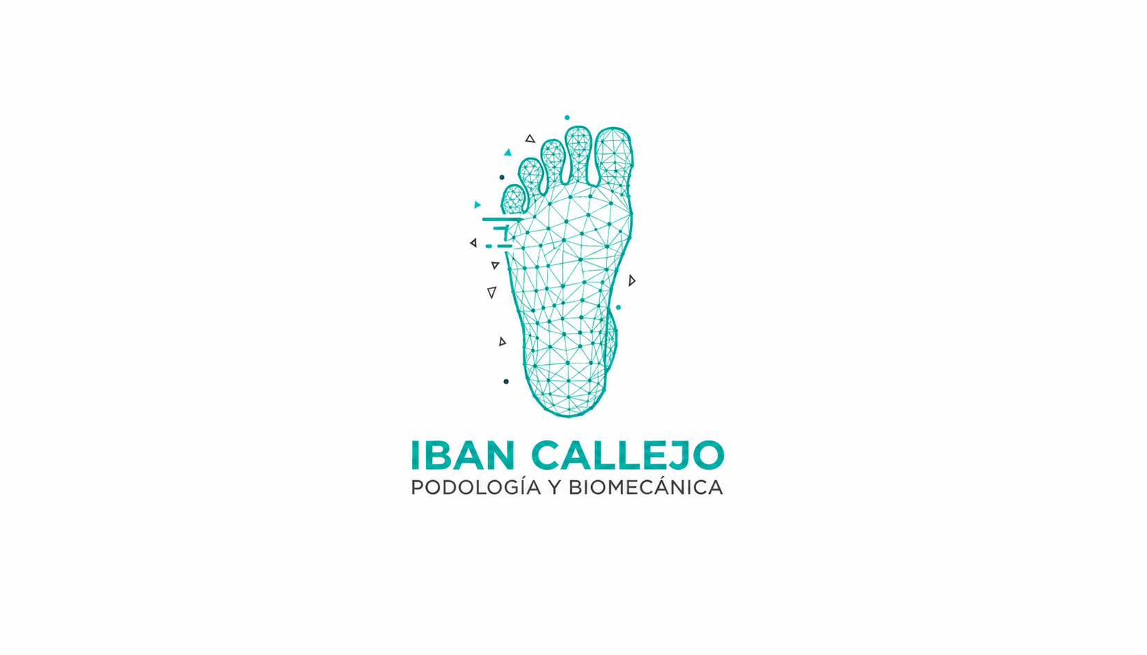 Símbolo del pie de Iban Callejo